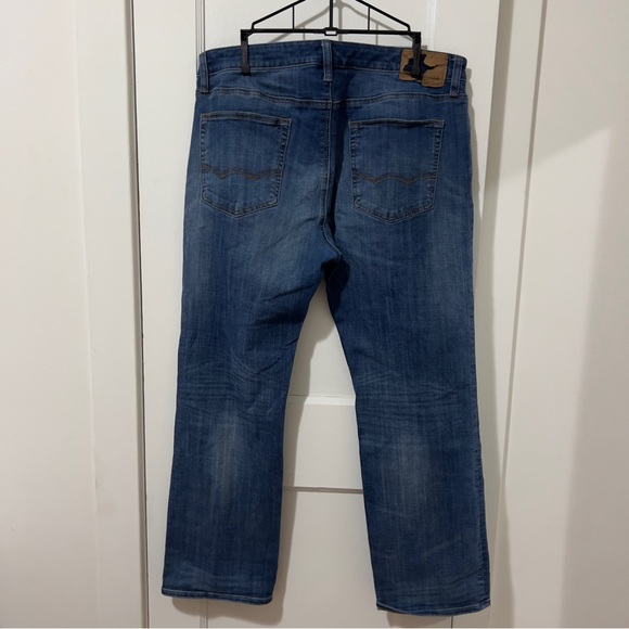 American Eagle Blue Bootcut Jeans - Picture 2 of 6